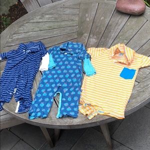 Grow w/me onesie bundle by KicKee Pants